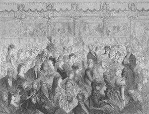 コヴェントガーデンオーケストラアームチェア 作： Gustave after Dore